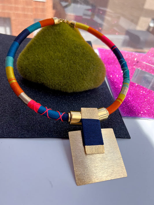 Collar Constelacion Draco Santorini