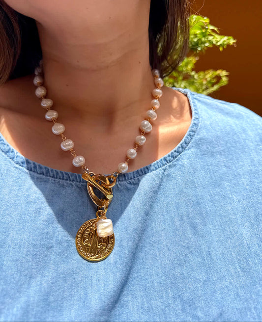 Collar Perlas Fenix