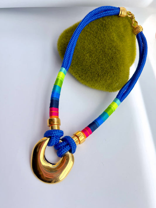 Collar Sparkle Violeta Multicolor