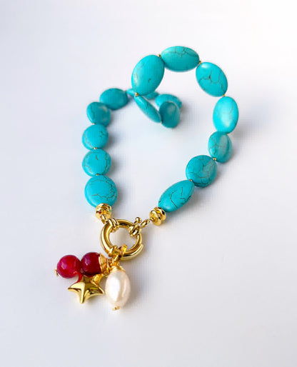 Collar Origen Turquesa vino