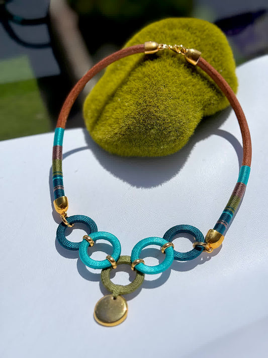 Collar Origen Valle de Cocora Palma de Cera - Sara´s accesorios