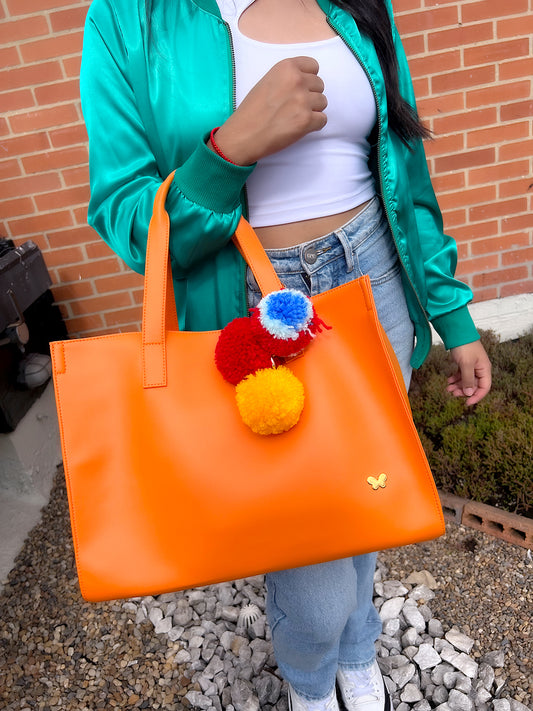 Bolso Mulan Naranja - Sara´s accesorios