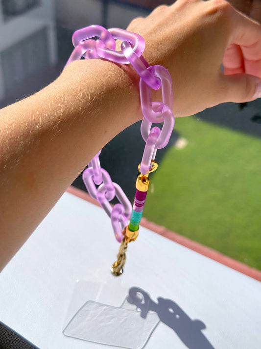 Porta Celular Mini lila purple - Sara´s accesorios