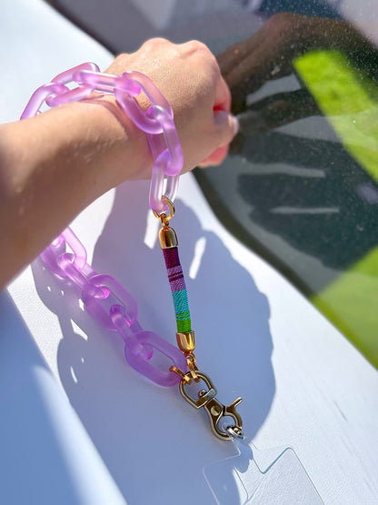 Porta Celular Mini lila purple - Sara´s accesorios