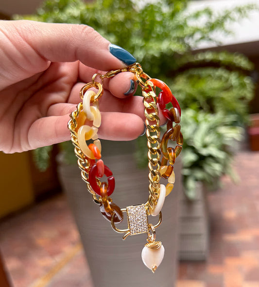 Pulsera Chain Amunet Arequipe - Sara´s accesorios
