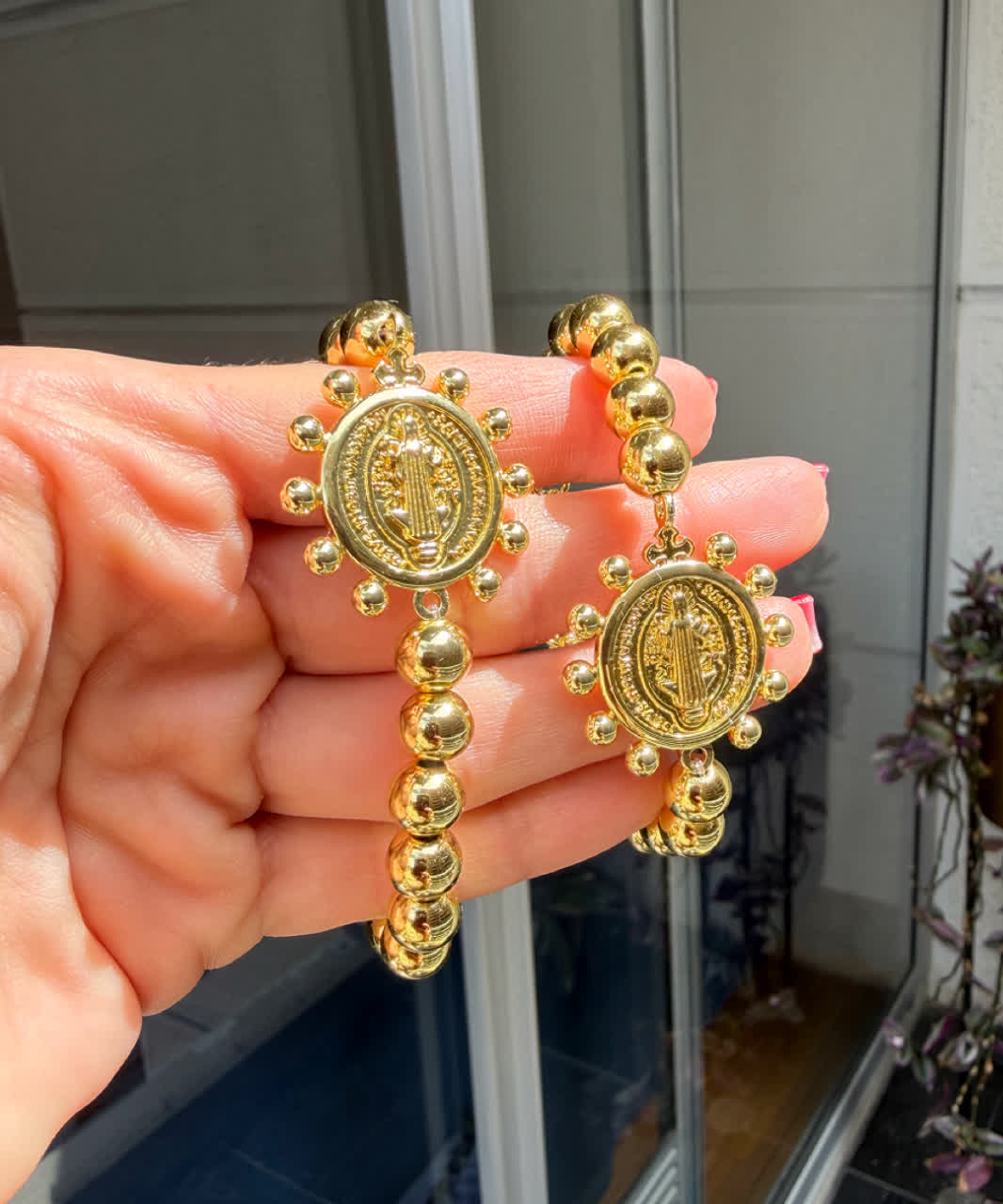 Pulsera balines san Benito sol