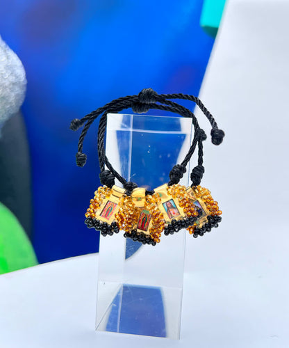 Pulsera Cordon Escapulario Glam Mini Golden