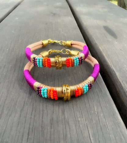 Pulsera Caribe Jamaica Fresa