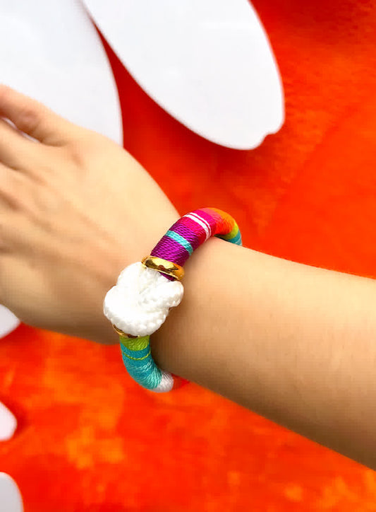 Pulsera Blue Nudo Del Amor Candy Pop