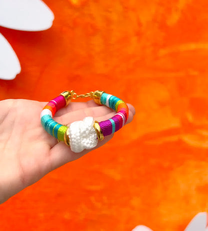 Pulsera Blue Nudo Del Amor Candy Pop