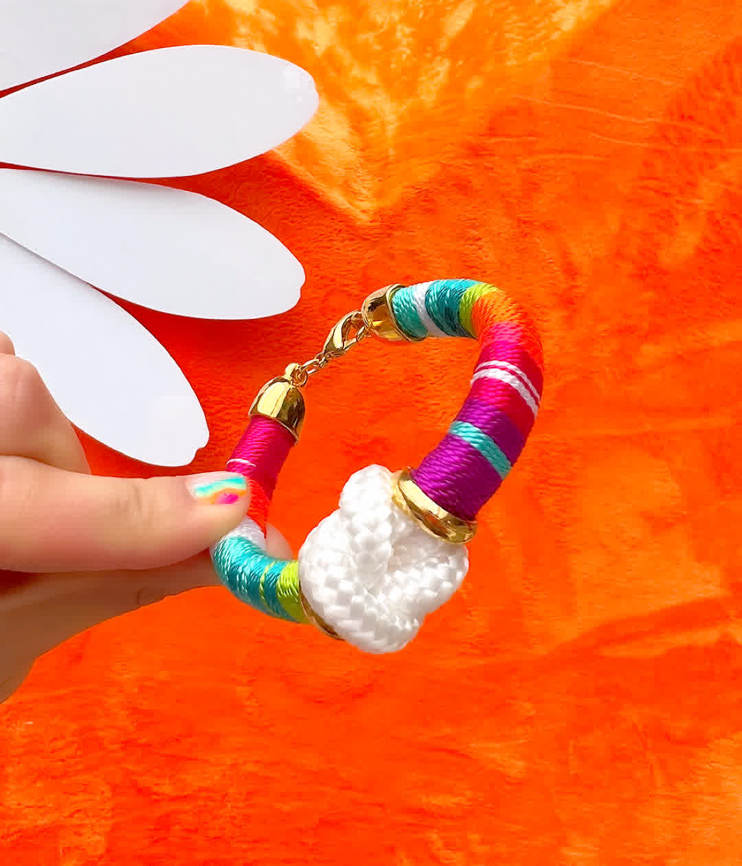 Pulsera Blue Nudo Del Amor Candy Pop