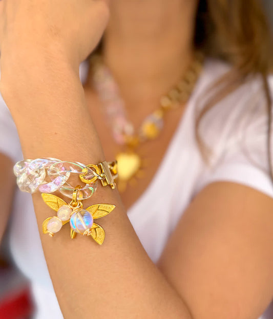 Pulsera Chain Veronica Cristal