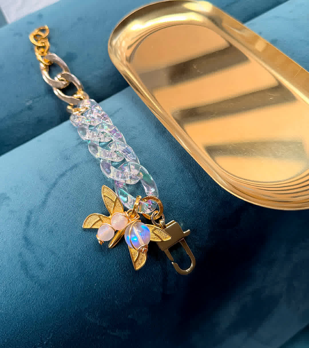 Pulsera Chain Veronica Cristal