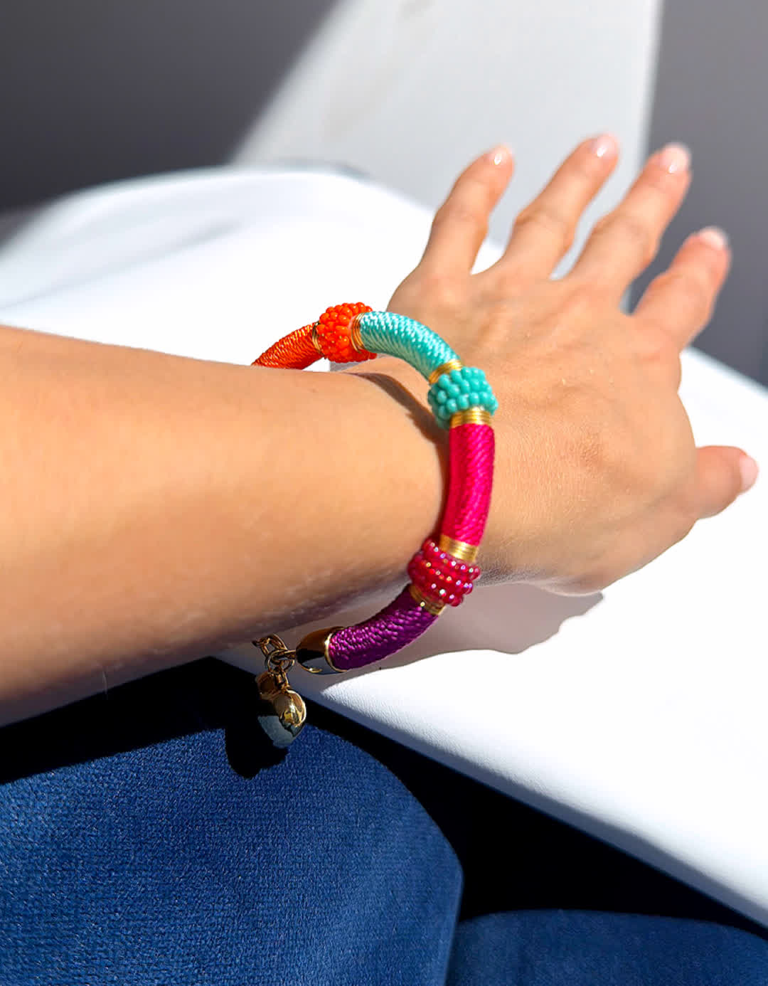 Pulsera Corina Fresa - Sara´s accesorios
