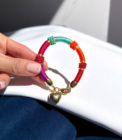 Pulsera Corina Fresa - Sara´s accesorios