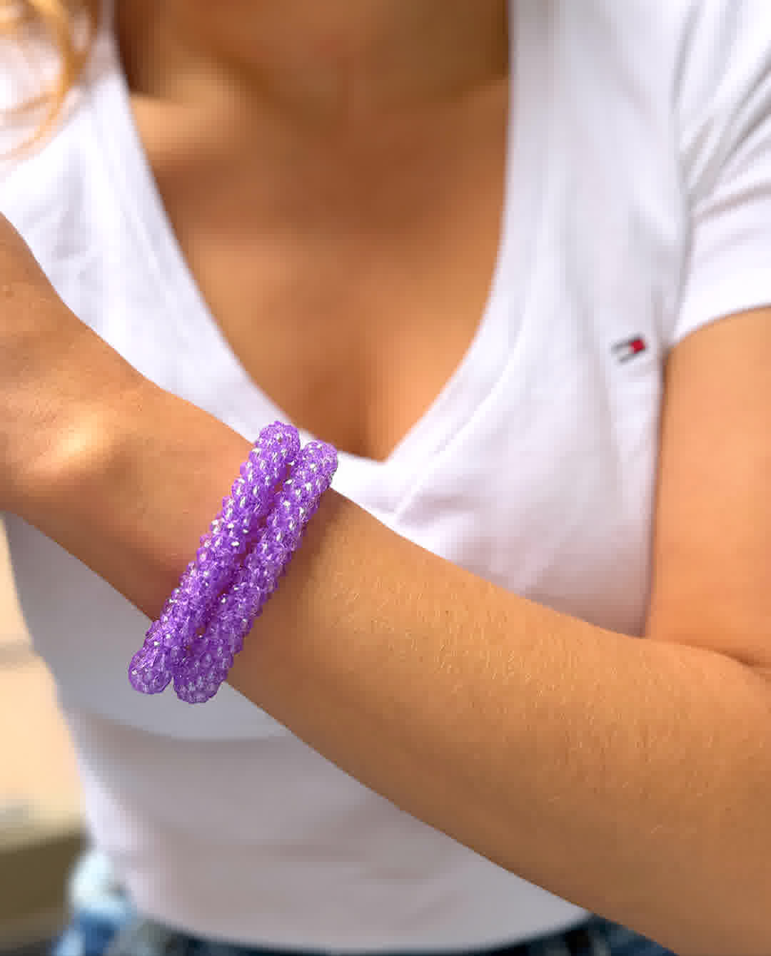 Pulsera Cristal de Murano Lina