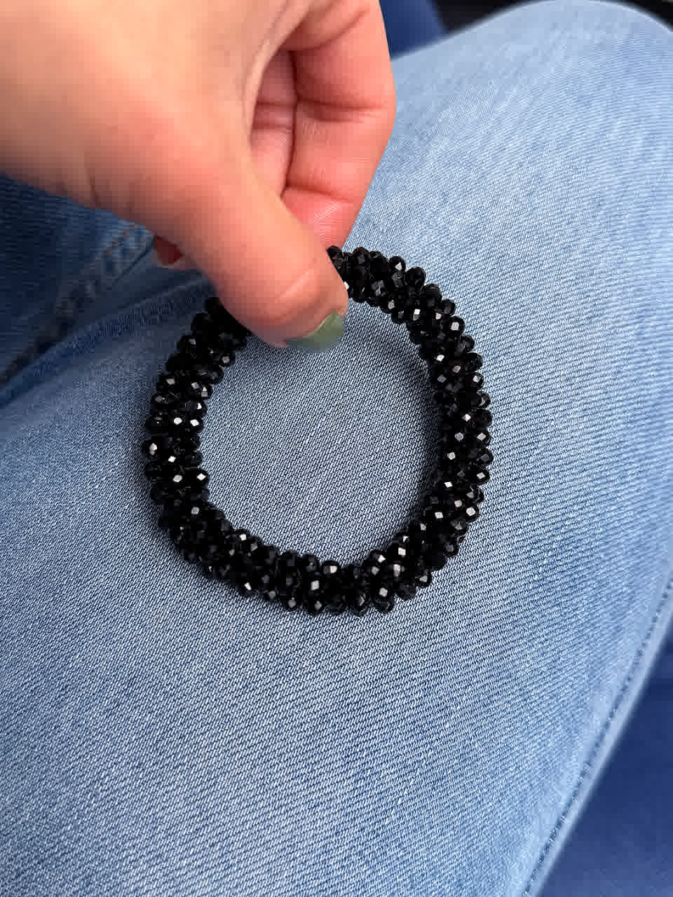 Pulsera Cristal de Murano Negro