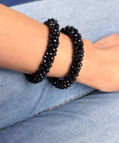 Pulsera Cristal de Murano Negro