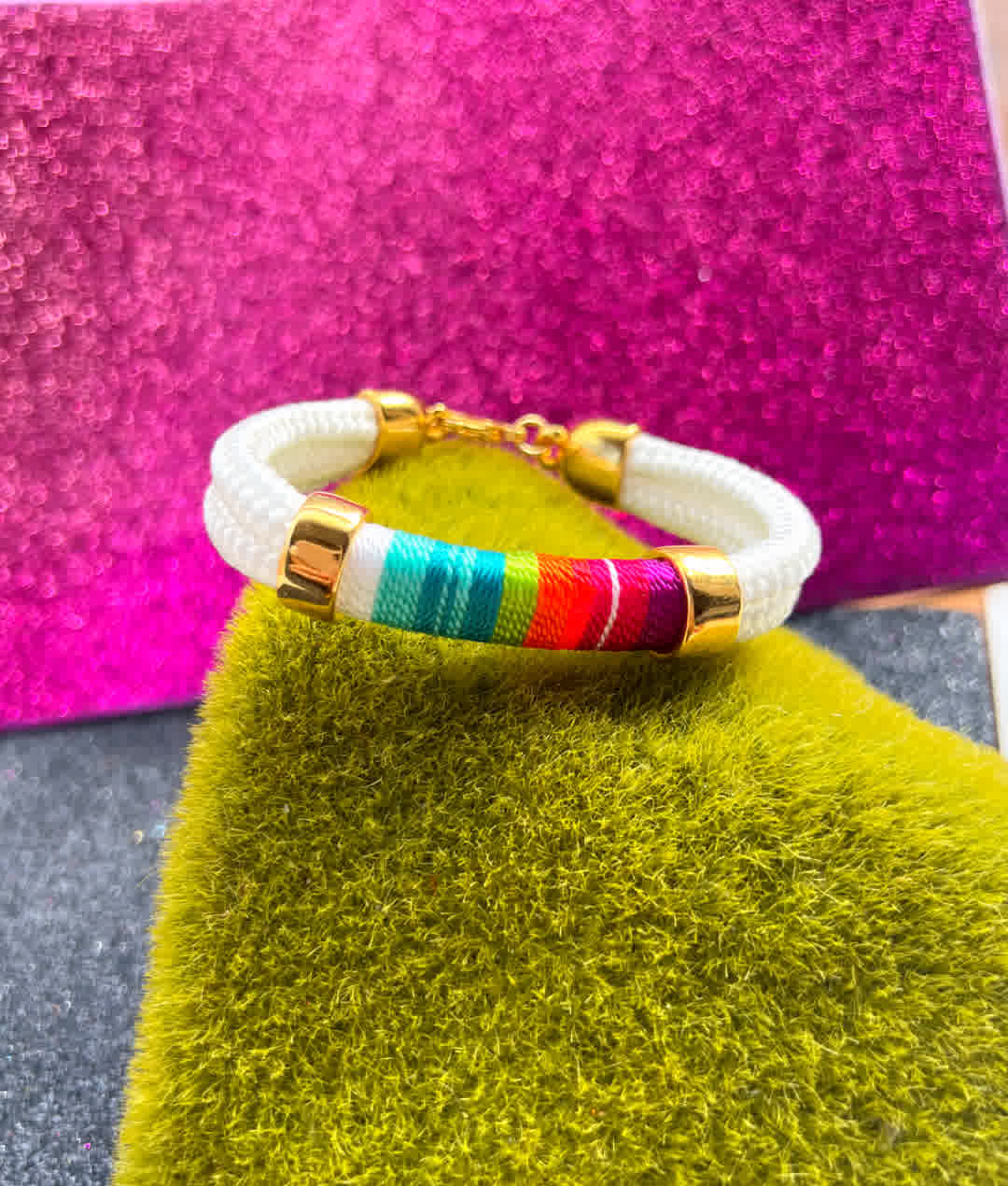 Pulsera Blue Mandala Sencilla Candy pop