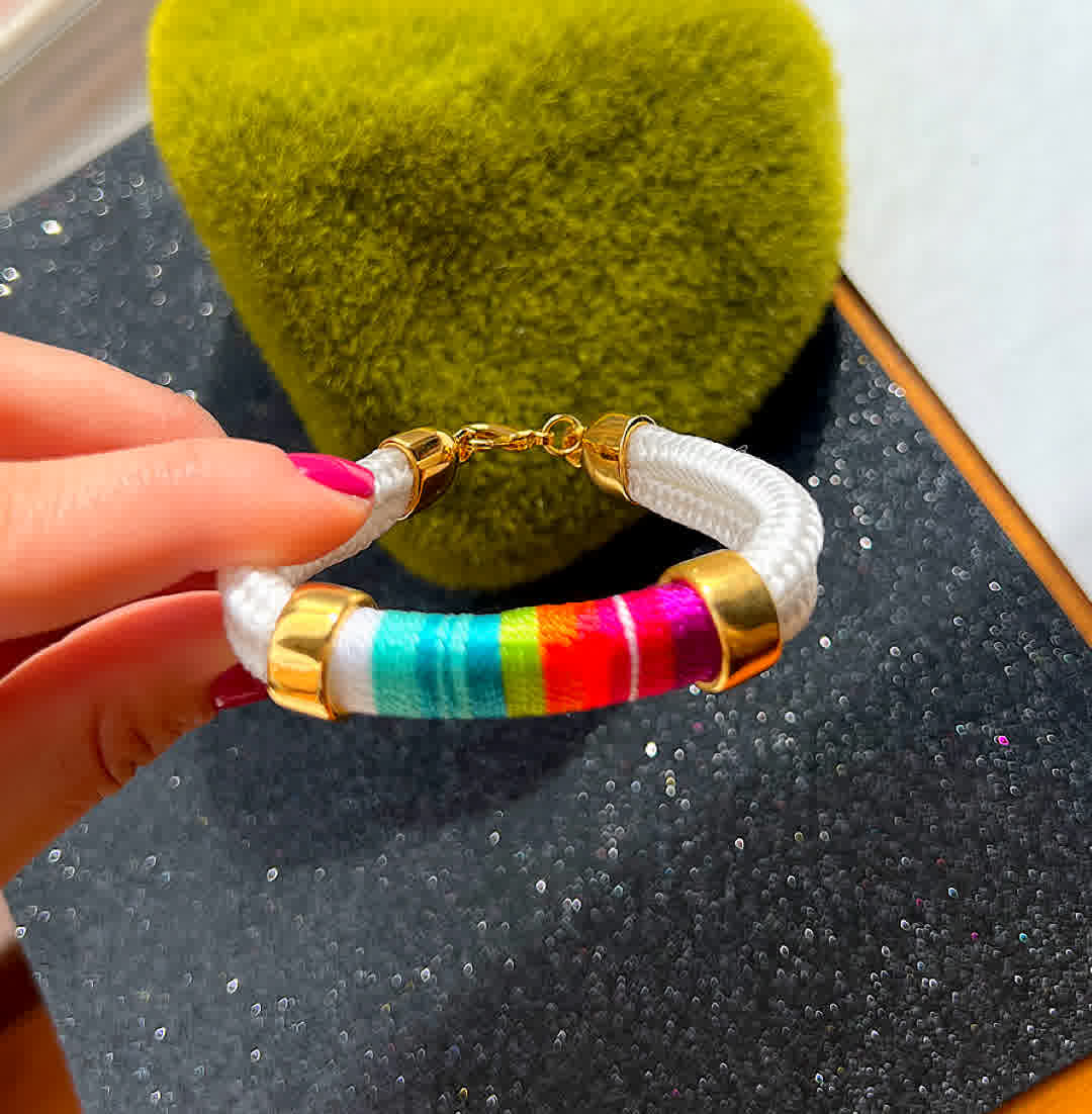 Pulsera Blue Mandala Sencilla Candy pop