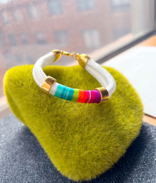 Pulsera Blue Mandala Sencilla Candy pop