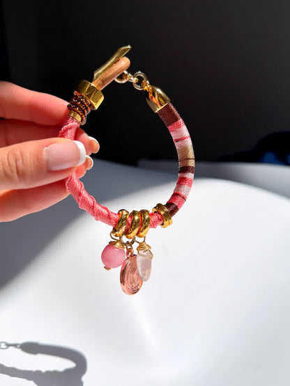 Pulsera Melek Rojo turquesa - Sara´s accesorios