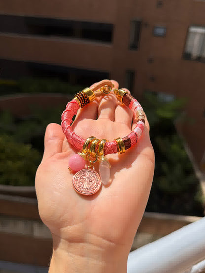 Pulsera Melek Rojo turquesa - Sara´s accesorios