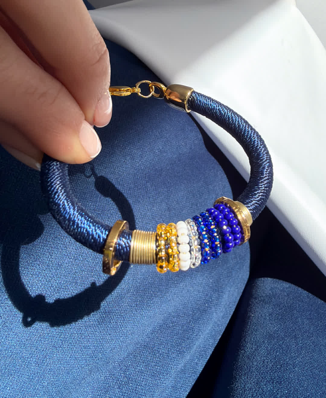 Pulsera Marroqui Suraya Glam Nauty Blue - Sara´s accesorios