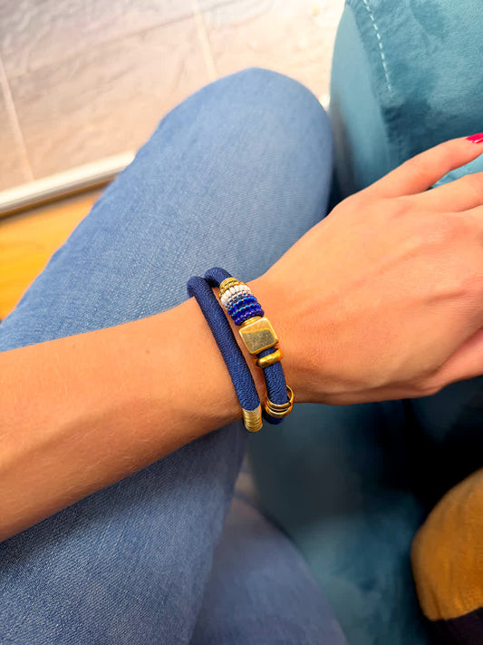 Pulsera Caribe Tortuga Nauty Blue