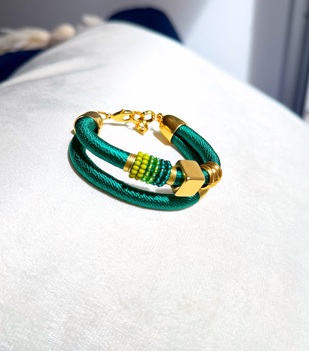 Pulsera Caribe Tortuga verdes - Sara´s accesorios