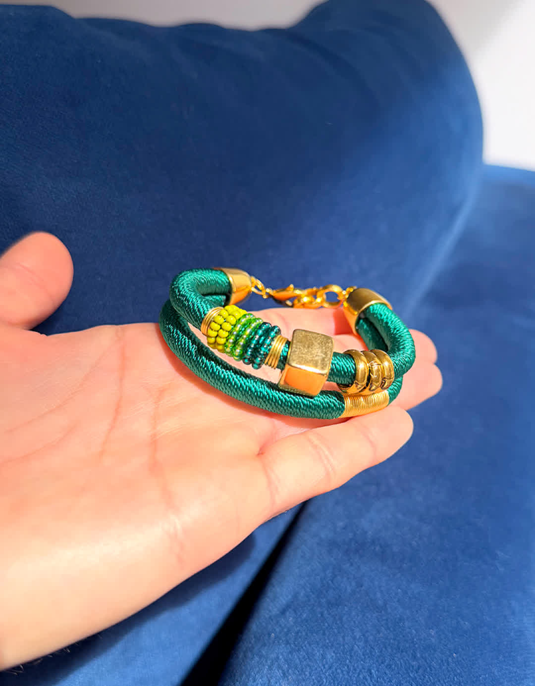 Pulsera Caribe Tortuga verdes - Sara´s accesorios