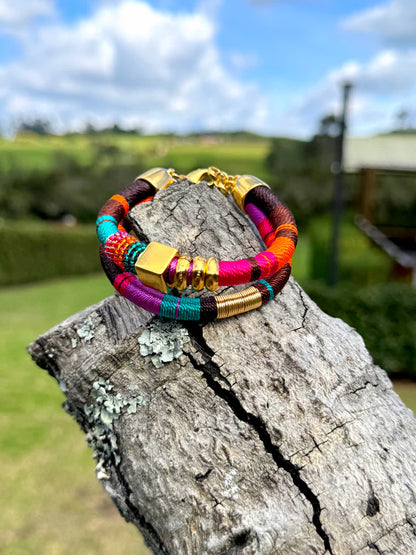 Pulsera Caribe Tortuga Chocolate