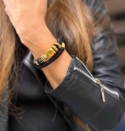 Pulsera Caribe Tortuga negro