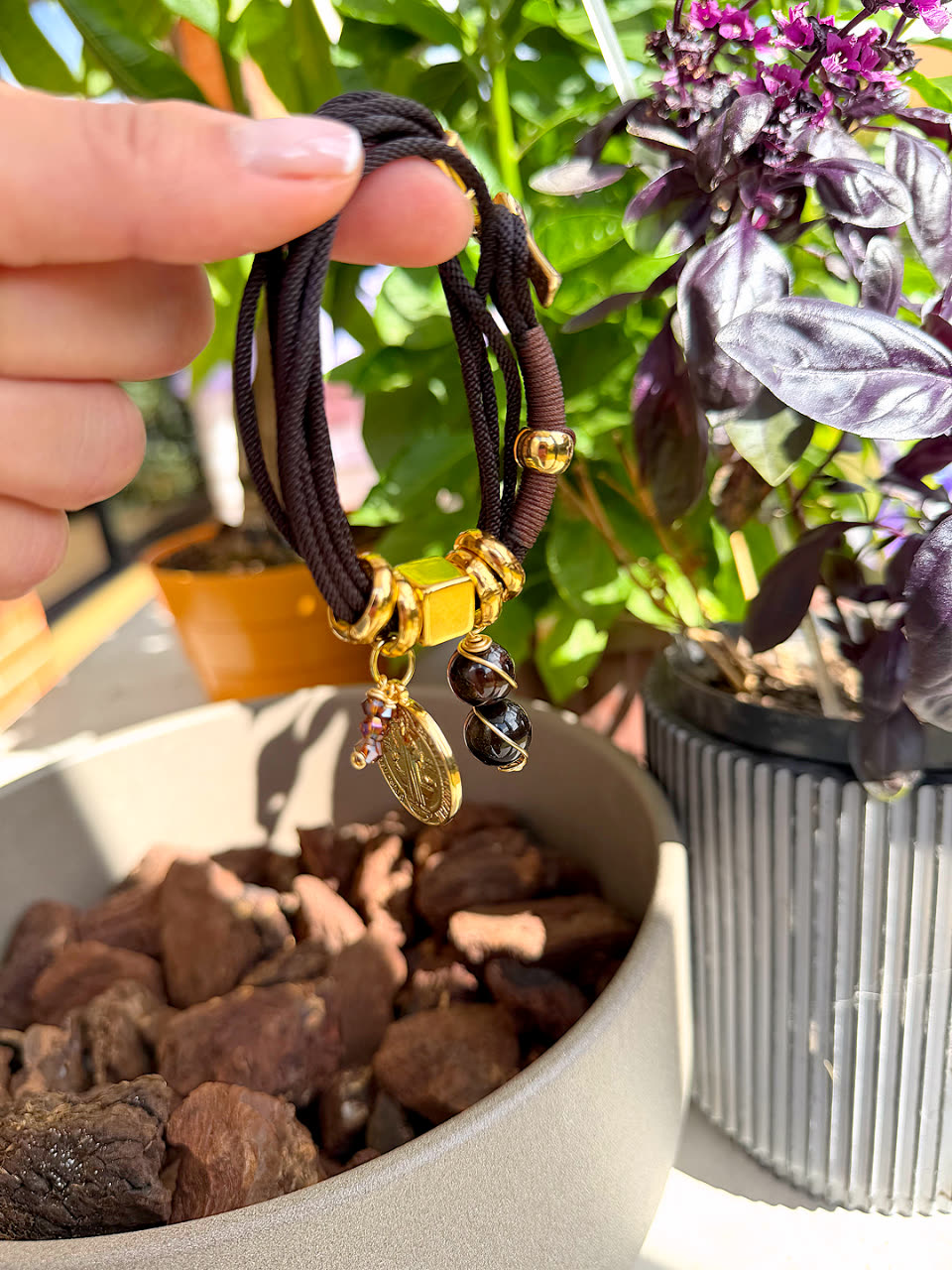 Pulsera Amuleto cafédije de san benito