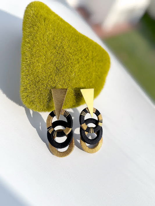 Aretes Constelación Aurora Golden