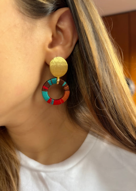 Aretes Origen Valle de Cocora Mokaré - Sara´s accesorios