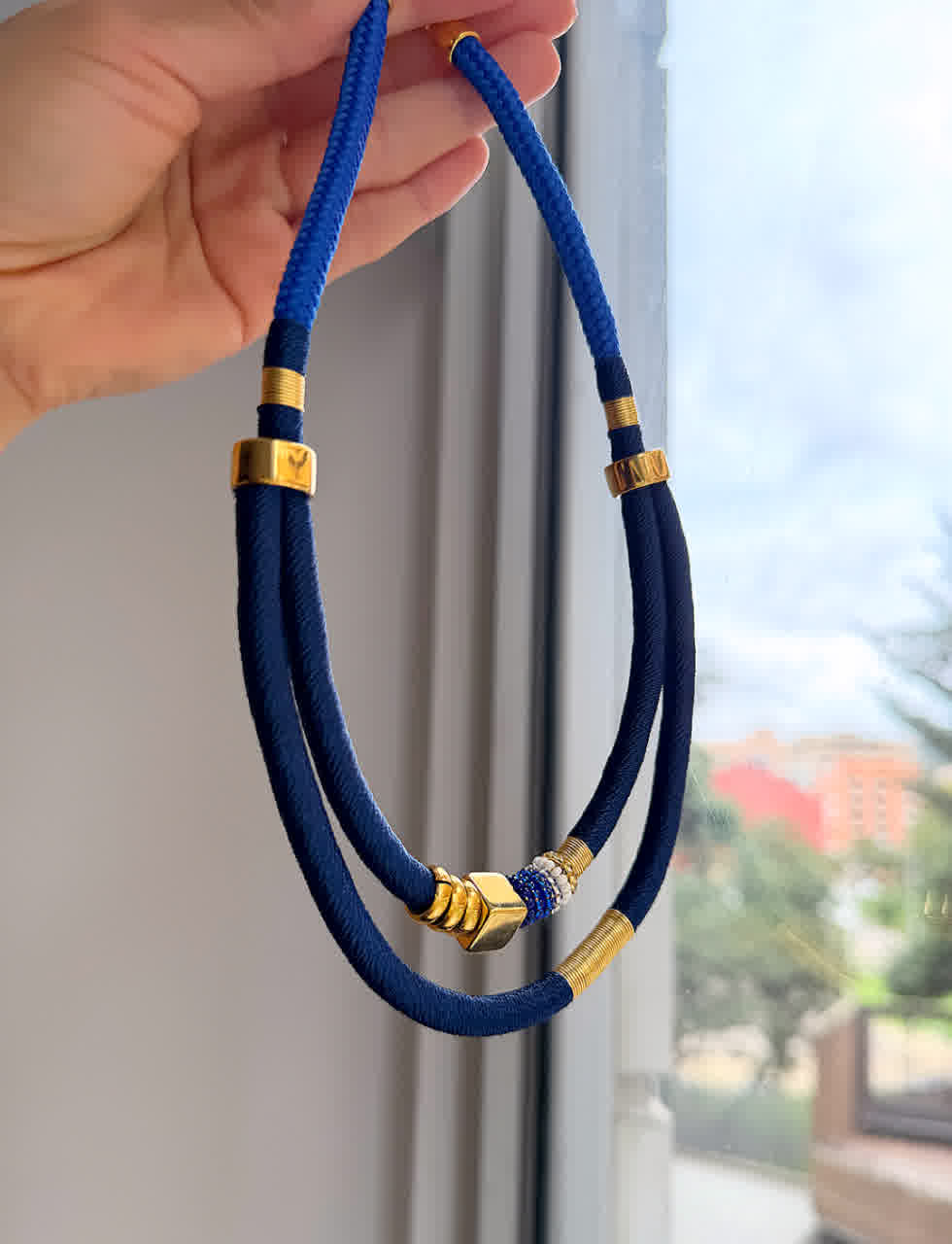 Collar Caribe Tortuga Nauty Blue - Sara´s accesorios